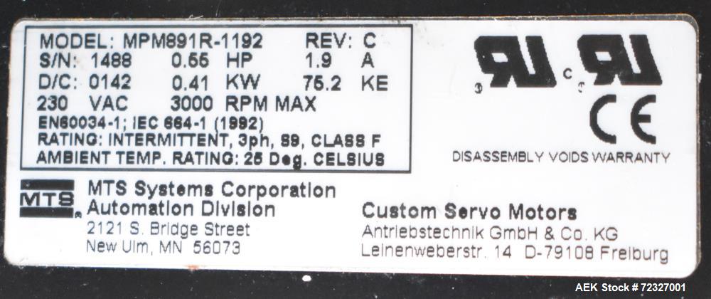 Doboy (Bosch / Syntegon) Stratus Horizontal Flow Wrapper